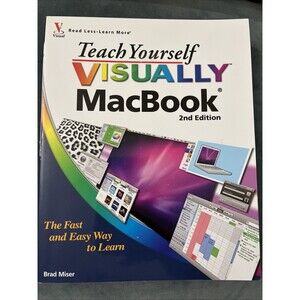 Teach Yourself VISUALLY MacBook Paperback Brad Miser